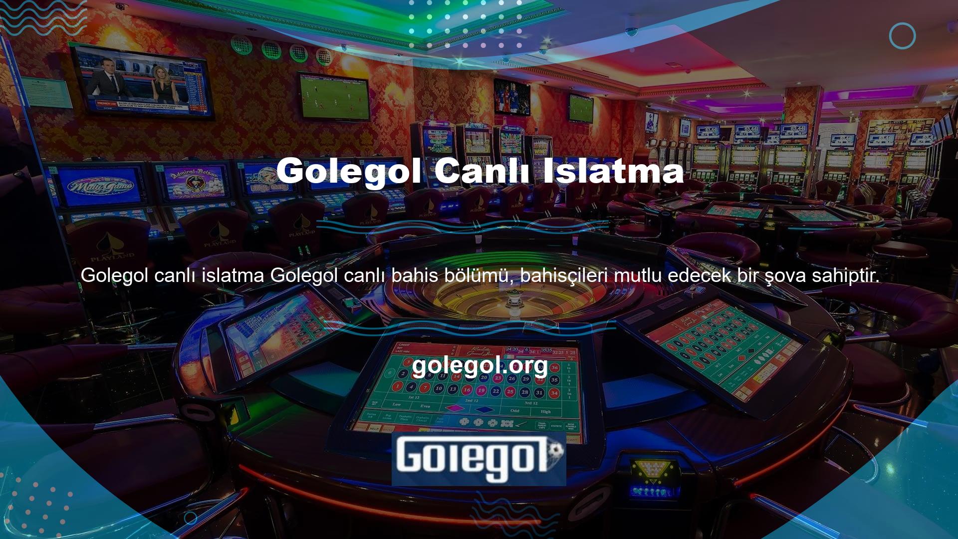 Golegol CANLI CASİNO